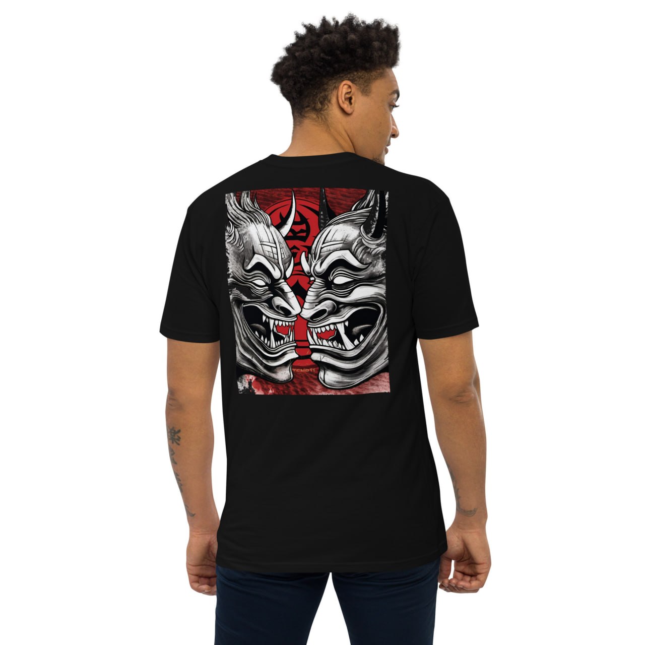 TENBJJ Dual Oni Tee, Back