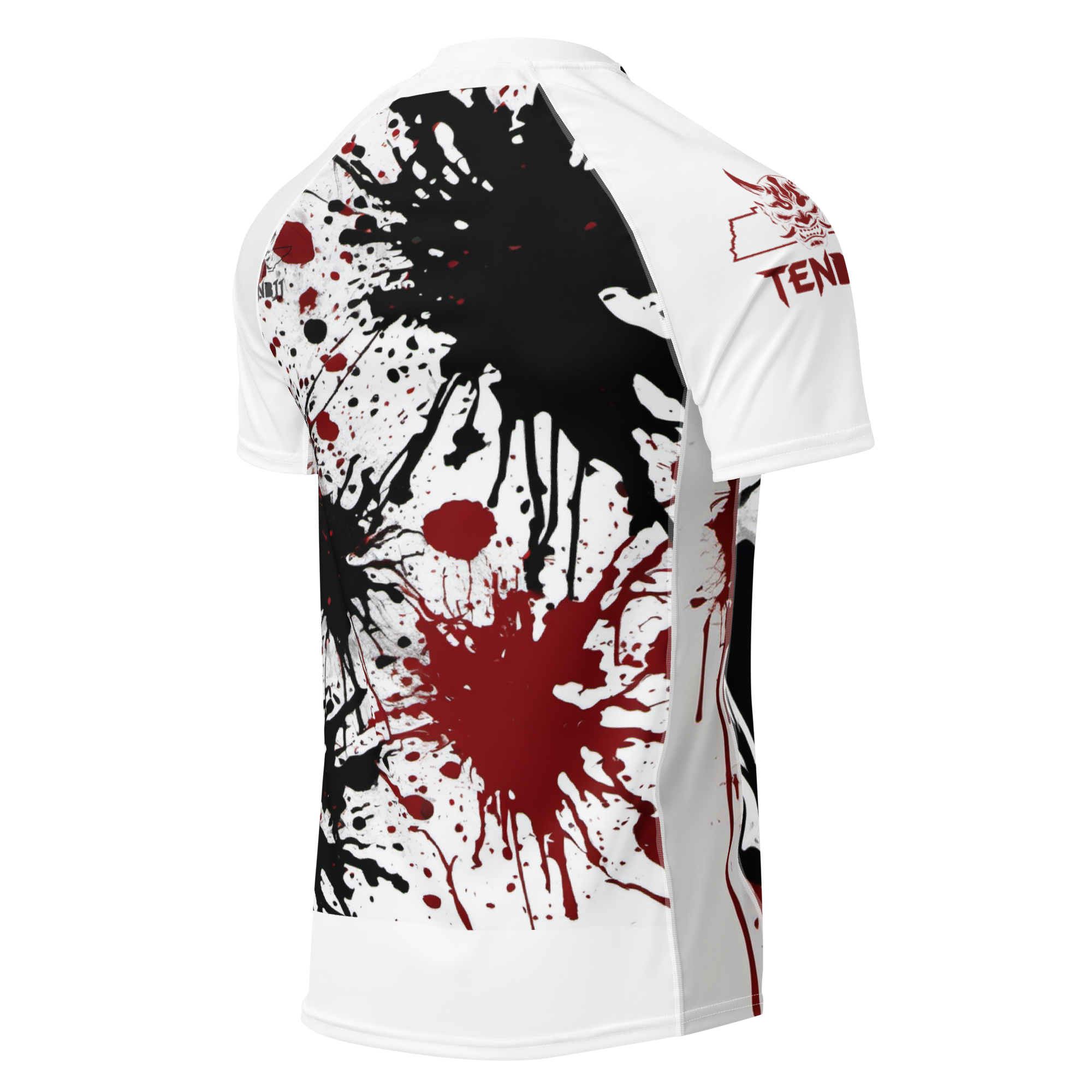 TENBJJ Oni Demon Rash Guard, Back
